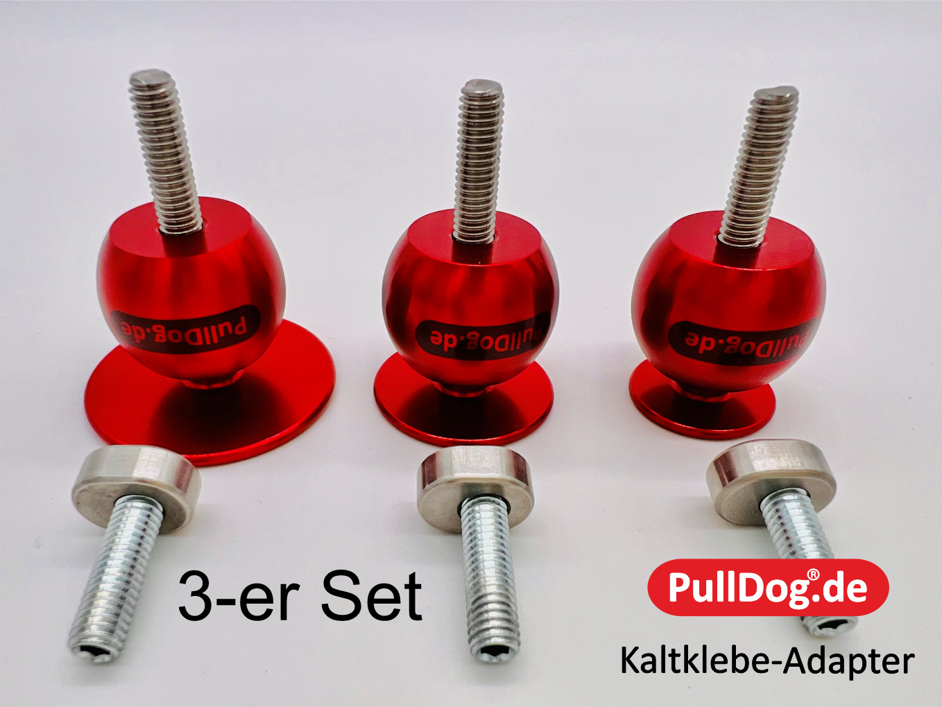 Kaltklebe-Adapter Set (23mm, 30mm, 40mm)