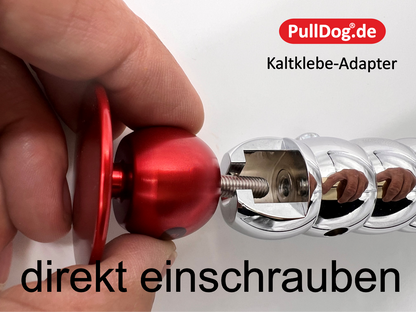 Kaltklebe-Adapter 4er-Set  (15mm, 23mm, 30mm, 40mm)